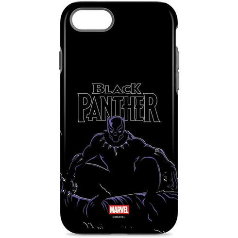 Marvel Black Panther Night Time Watch iPhone Cases