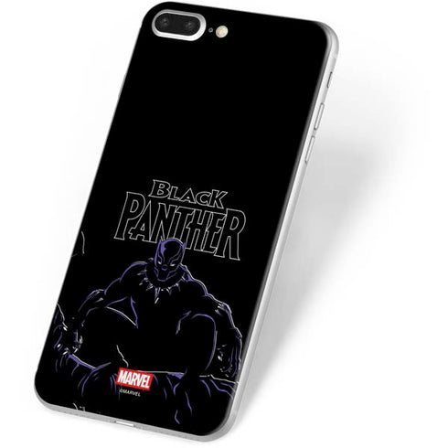 Marvel Black Panther Night Time Watch iPhone 8 Plus Skin