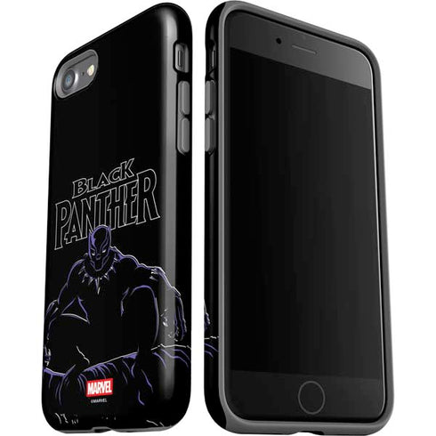 Marvel Black Panther Night Time Watch iPhone SE (2nd & 3rd Gen) Pro Case