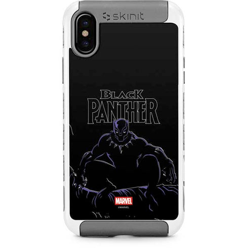 Marvel Black Panther Night Time Watch iPhone Cases