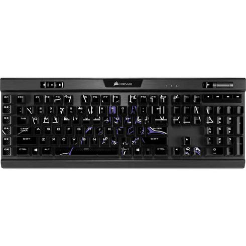 Marvel Black Panther Night Time Watch K95 RGB PLATINUM Mechanical Gaming Keyboard Skin