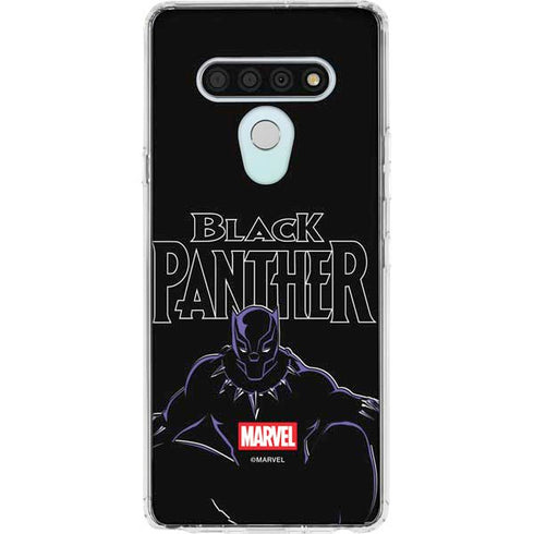 Marvel Black Panther Night Time Watch LG Stylo 6 Clear Case