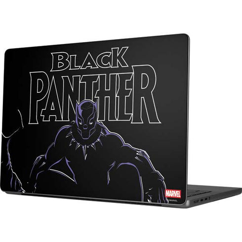 Marvel Black Panther Night Time Watch MacBook Pro 14in (2021-24) Skin