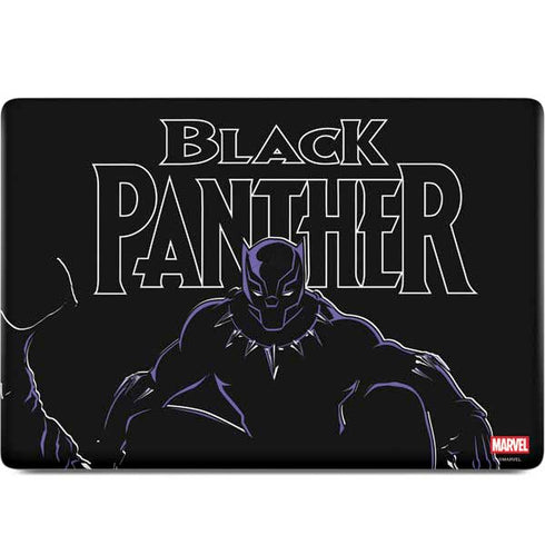 Marvel Black Panther Night Time Watch MacBook Skins