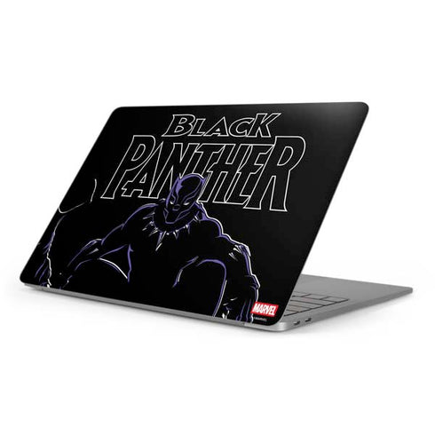 Marvel Black Panther Night Time Watch Apple MacBook Pro 16-inch Skin