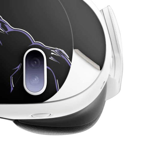 Marvel Black Panther Night Time Watch Meta Quest 3 Skin