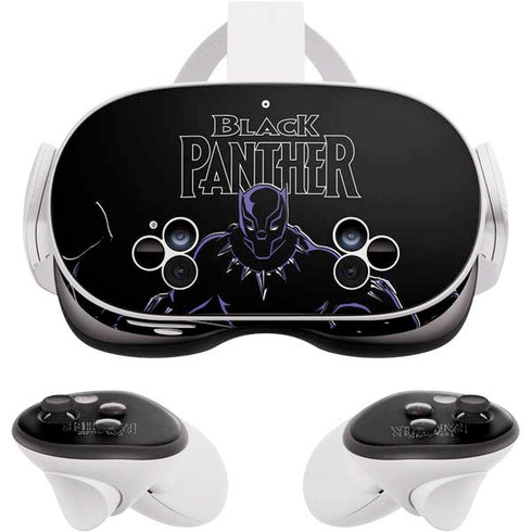 Marvel Black Panther Night Time Watch Meta Quest 3S Skin