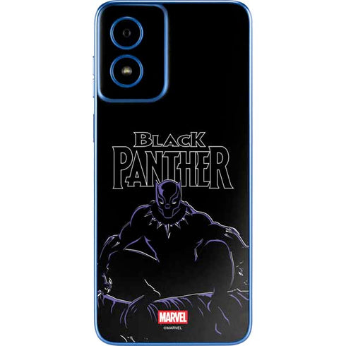 Marvel Black Panther Night Time Watch Moto G Play 4G (2024) Skin