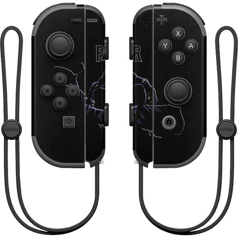 Marvel Black Panther Night Time Watch Nintendo Skins