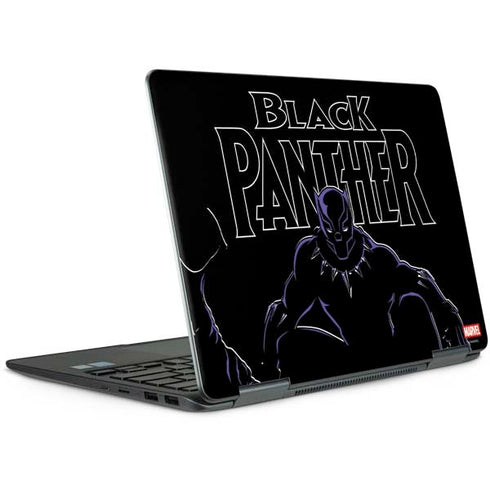 Marvel Black Panther Night Time Watch Notebook 9 Pro 13in (2017) Skin