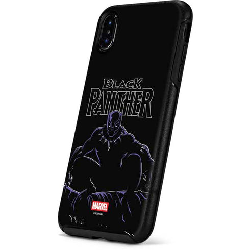 Marvel Black Panther Night Time Watch Otterbox Symmetry iPhone Skin
