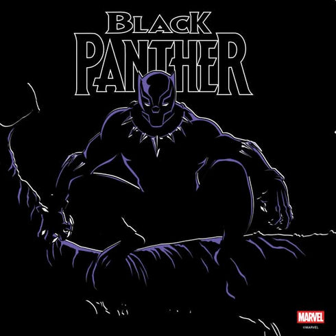 Marvel Black Panther Night Time Watch PS4 Console Skin