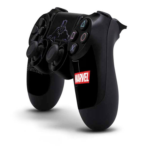 Marvel Black Panther Night Time Watch PS4 Controller Skin