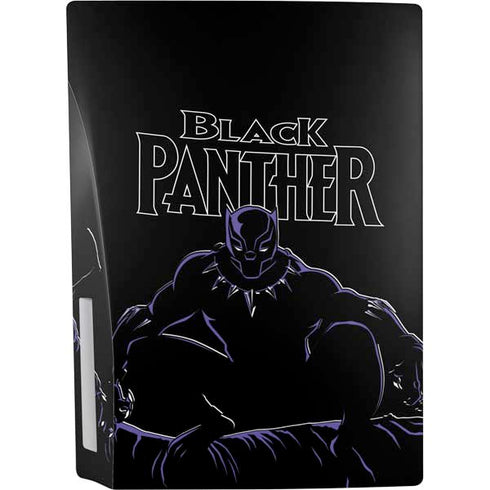 Marvel Black Panther Night Time Watch PS5 Console Skin