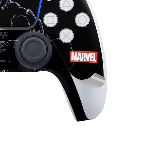 Marvel Black Panther Night Time Watch PS5 Controller Skin