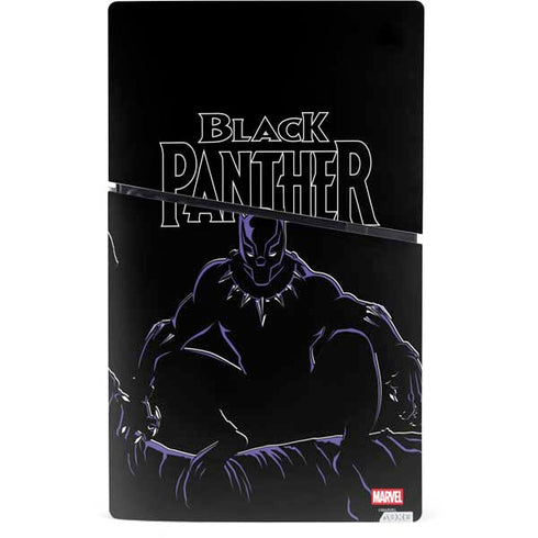 Marvel Black Panther Night Time Watch PS5 Slim Digital Edition Bundle Skin