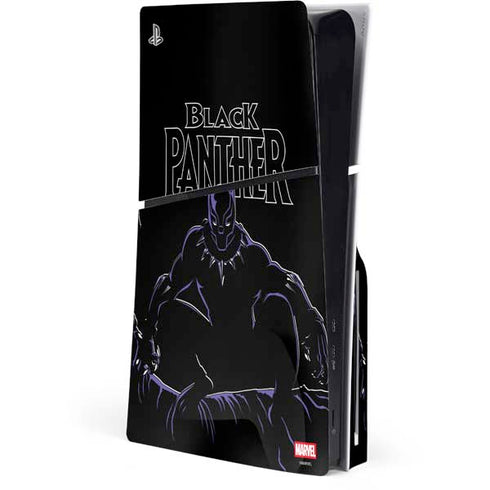 Marvel Black Panther Night Time Watch PlayStation PS5 Skins