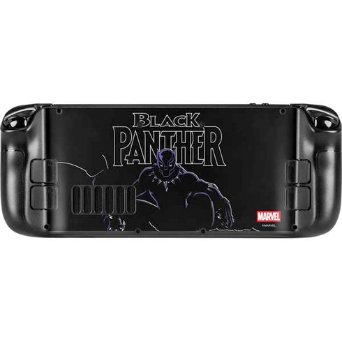 Marvel Black Panther Night Time Watch Steam Deck Handheld Gaming Computer Skin
