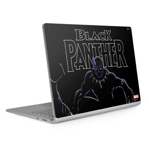 Marvel Black Panther Night Time Watch Surface Book 2 15in Skin