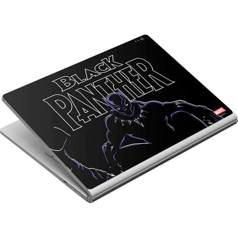 Marvel Black Panther Night Time Watch Surface Book Skin