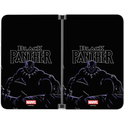Marvel Black Panther Night Time Watch Surface Duo Skin