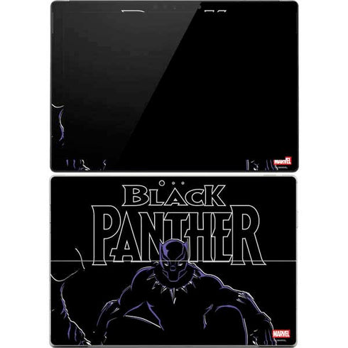 Marvel Black Panther Night Time Watch Surface Pro 4 Skin