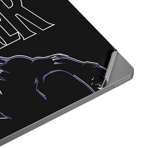 Marvel Black Panther Night Time Watch Universal Laptop 12in (9.8 x 6.8in) Skin