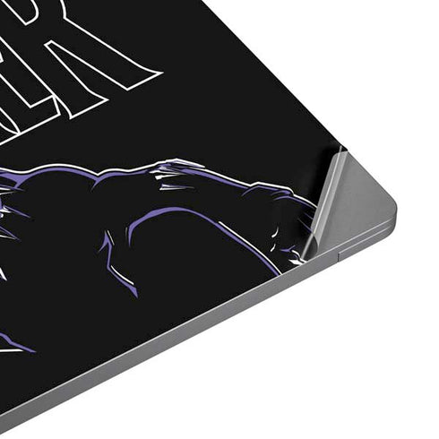 Marvel Black Panther Night Time Watch Universal Laptop 16.6in (13.4 x 9.7in) Skin