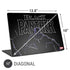 Marvel Black Panther Night Time Watch Universal Laptop 17in (13.8 x 10in) Skin