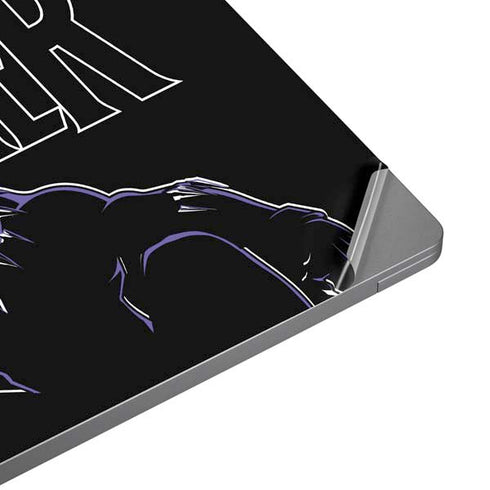 Marvel Black Panther Night Time Watch Universal Laptop 17in (13.8 x 10in) Skin