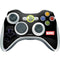 Marvel Black Panther Night Time Watch Xbox 360 Wireless Controller Skin