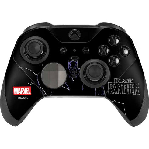 Marvel Black Panther Night Time Watch Xbox Elite Wireless Controller Series 2 Skin