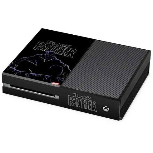 Marvel Black Panther Night Time Watch Xbox One Console Skin
