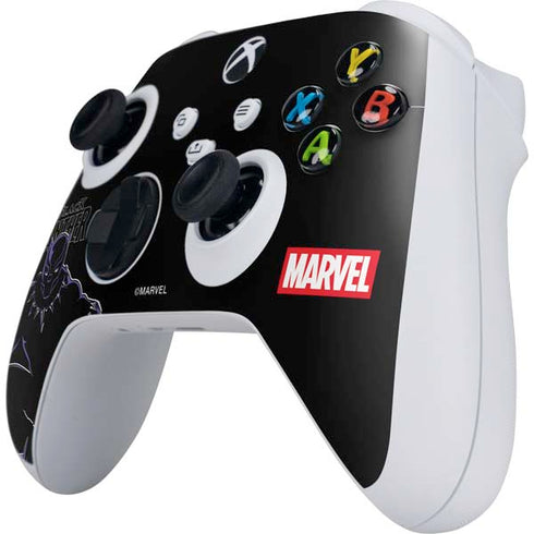Marvel Black Panther Night Time Watch Xbox Series S Controller Skin