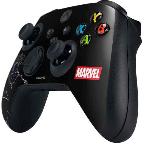 Marvel Black Panther Night Time Watch Xbox Series X Controller Skin