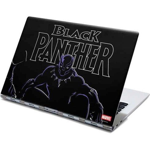 Marvel Black Panther Night Time Watch Yoga 910 2-in-1 14in Touch-Screen Skin