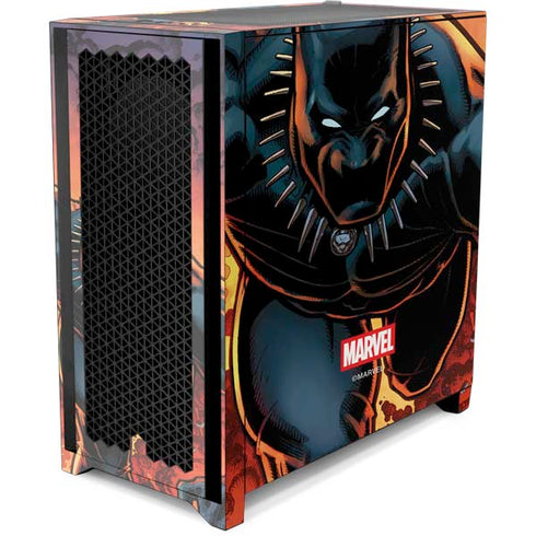 Marvel Black Panther Rise of Black Panther Corsair 4000D Tempered Glass Mid-Tower ATX Case Skin