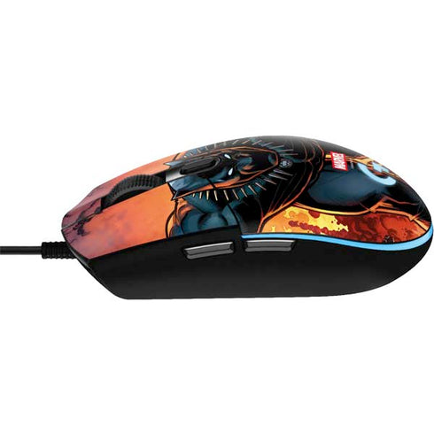Marvel Black Panther Rise of Black Panther G203 Prodigy RGB Wired Gaming Mouse Skin