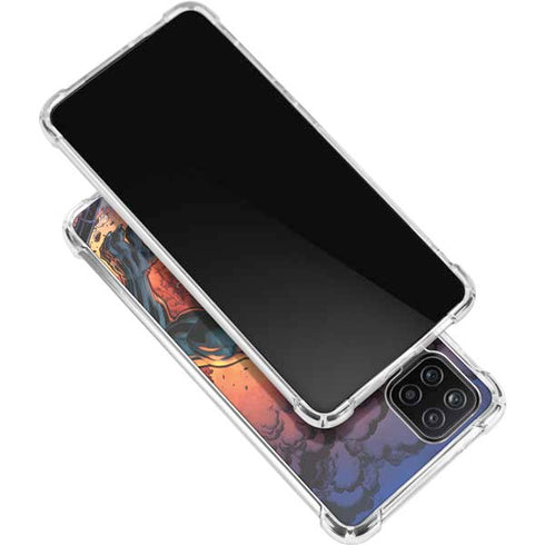 Marvel Black Panther Rise of Black Panther Galaxy A12 Clear Case