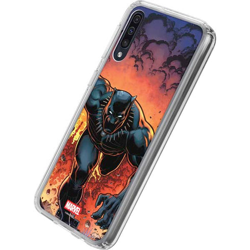 Marvel Black Panther Rise of Black Panther Galaxy A50 Clear Case