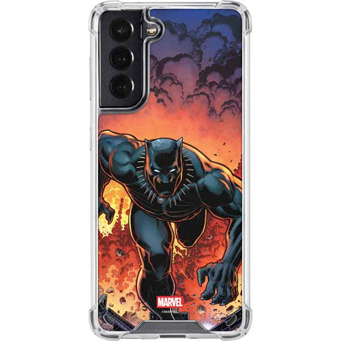Marvel Black Panther Rise of Black Panther Galaxy S21 5G Clear Case