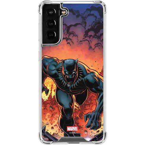 Marvel Black Panther Rise of Black Panther Galaxy S22 Plus Clear Case