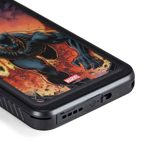 Marvel Black Panther Rise of Black Panther Galaxy S23 Plus Waterproof Case