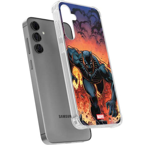 Marvel Black Panther Rise of Black Panther Galaxy S24 Plus Clear Case