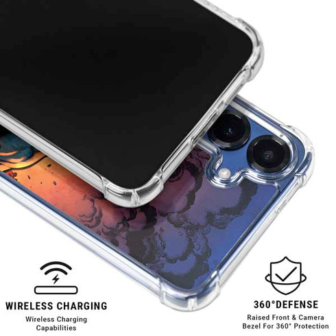 Marvel Black Panther Rise of Black Panther Galaxy S25 Plus Clear Case