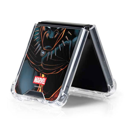 Marvel Black Panther Rise of Black Panther Galaxy Z Flip5 5G Clear Case