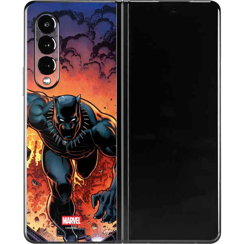 Marvel Black Panther Rise of Black Panther Galaxy Z Fold3 5G Skin