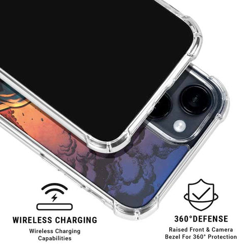 Marvel Black Panther Rise of Black Panther iPhone 14 Plus Clear Case