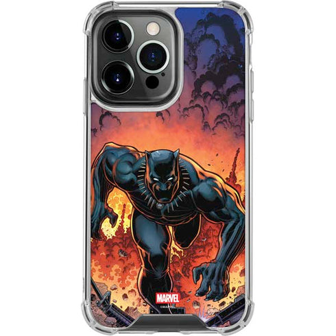 Marvel Black Panther Rise of Black Panther iPhone 15 Pro Clear Case