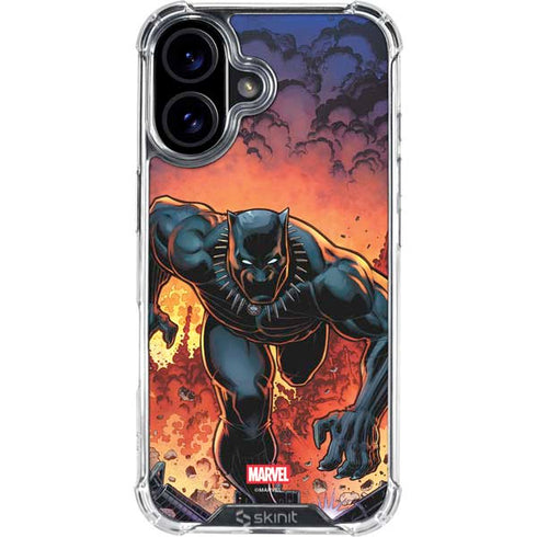 Marvel Black Panther Rise of Black Panther iPhone 16 Clear Case